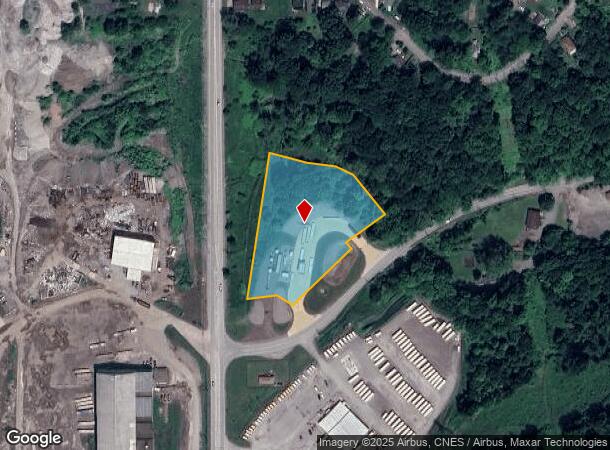 3099 Legionville Rd, Ambridge, PA Parcel Map