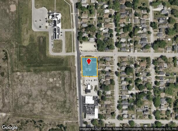  203 S 6Th St, Wood River, IL Parcel Map