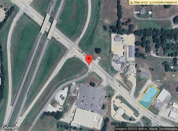  1105 W Gentry Ave, Checotah, OK Parcel Map