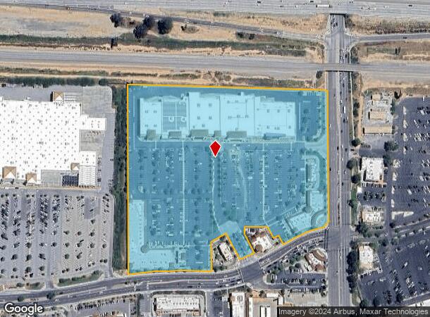  1642 E 2Nd St, Beaumont, CA Parcel Map