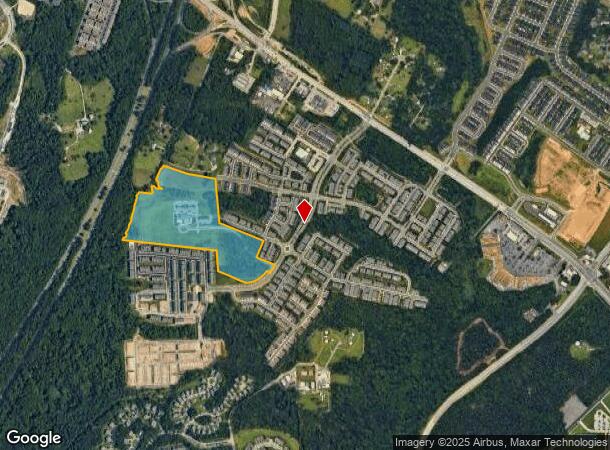 7850 Parkside Blvd, Hanover, MD Parcel Map