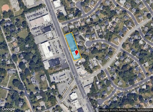  1615 York Rd, Lutherville Timonium, MD Parcel Map