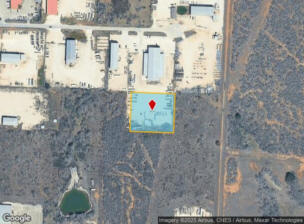 206 Oil Rd, TX Parcel Map
