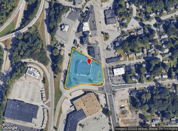  1279 Oaklawn Ave, Cranston, RI Parcel Map