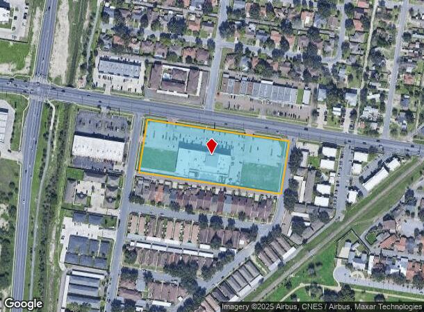  1601 W Dove Ave, Mcallen, TX Parcel Map
