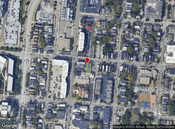  9 E University Ave, Cincinnati, OH Parcel Map