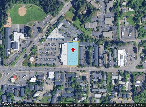  7215 Sw Garden Home Rd, Portland, OR Parcel Map
