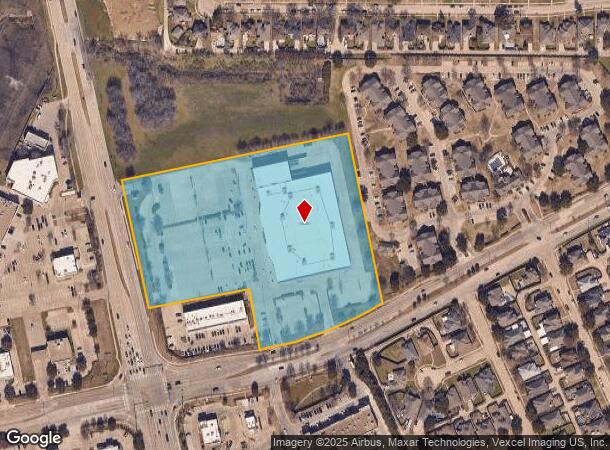  4120 Old Denton Rd, Carrollton, TX Parcel Map