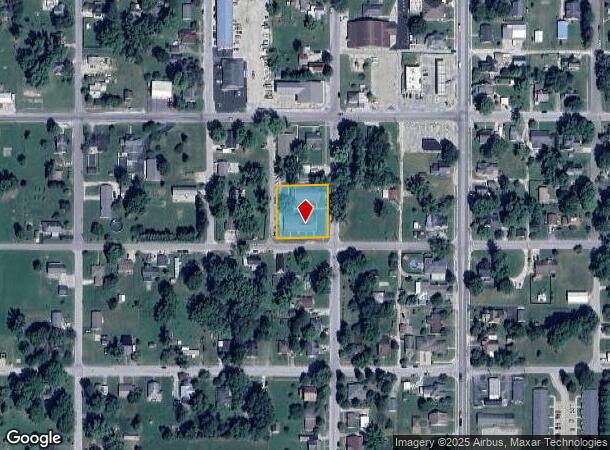 S 2Nd At West Harding St, Orleans, IN Parcel Map