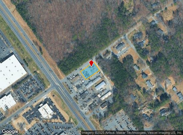  1724 Hayden Way, Matthews, NC Parcel Map