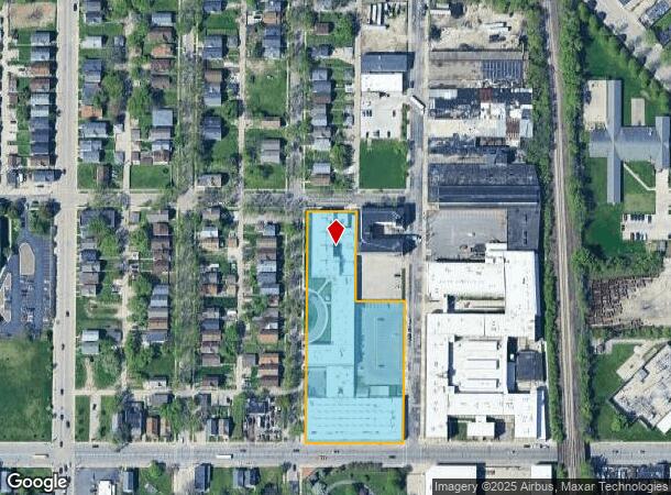  2758 N 33Rd St, Milwaukee, WI Parcel Map