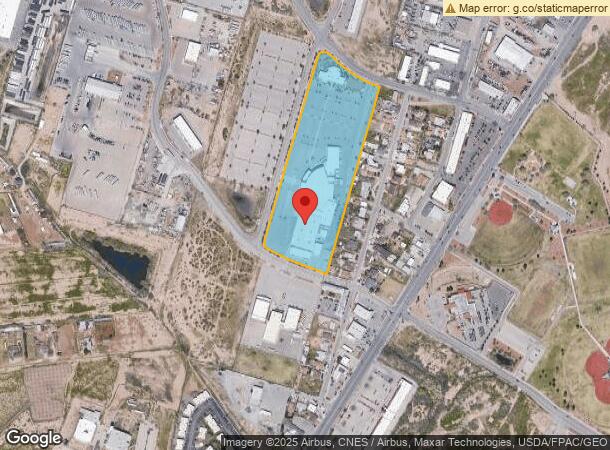  1000 Valley Crest Dr, El Paso, TX Parcel Map