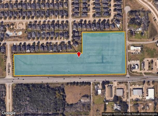  Broadway St, Pearland, TX Parcel Map