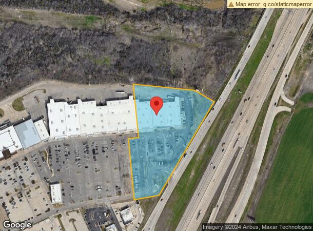  4627 S Jack Kultgen Expy, Waco, TX Parcel Map