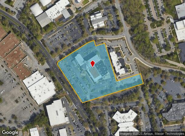  1021 Koger Center Blvd, North Chesterfield, VA Parcel Map