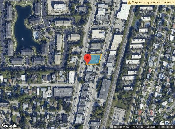  1225 S Dixie Hwy E, Pompano Beach, FL Parcel Map