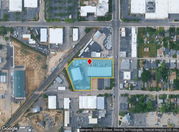  1017 N Orchard St, Boise, ID Parcel Map
