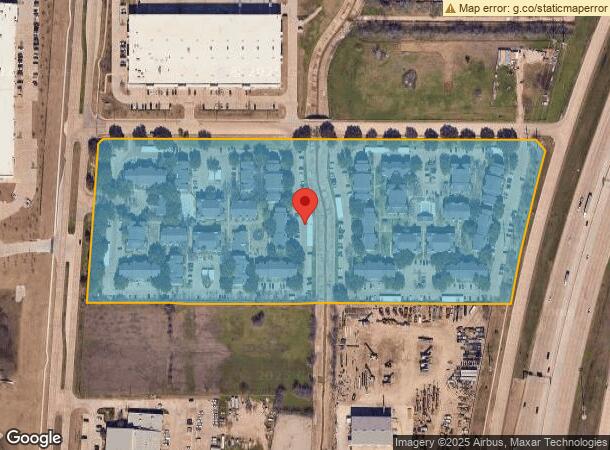  3700 Valley View Ln, Irving, TX Parcel Map