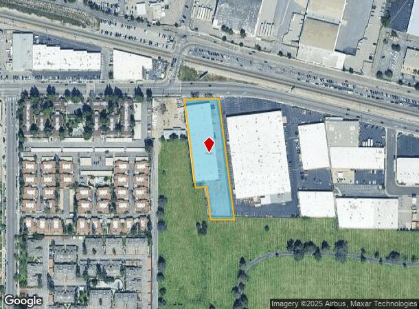 4514 W Vanowen St, Burbank, CA Parcel Map