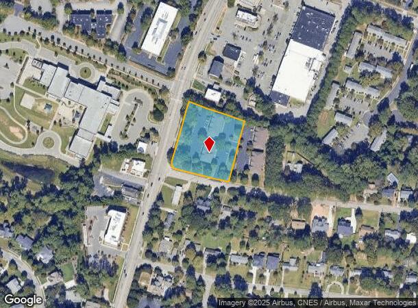  5300 Six Forks Rd, Raleigh, NC Parcel Map
