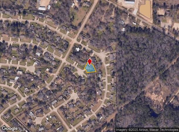  16509 Brittany Way, Conroe, TX Parcel Map