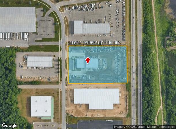 8840 Byron Commerce Dr Sw, Byron Center, MI Parcel Map