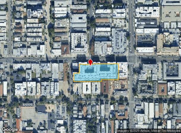  5550 Hollywood Blvd, Los Angeles, CA Parcel Map