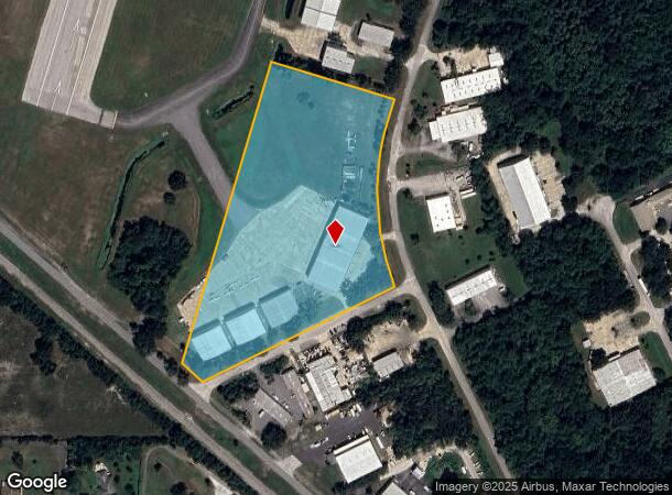  1501 Airway Cir, New Smyrna Beach, FL Parcel Map