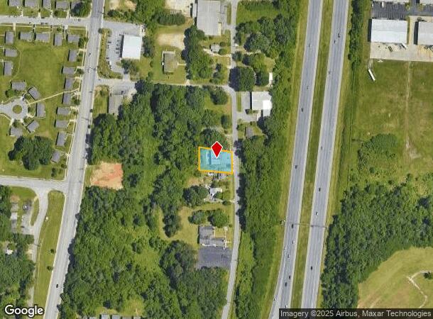  406 New St, High Point, NC Parcel Map