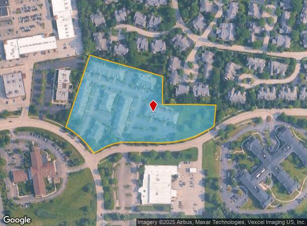 736 Florsheim Dr, Libertyville, IL Parcel Map