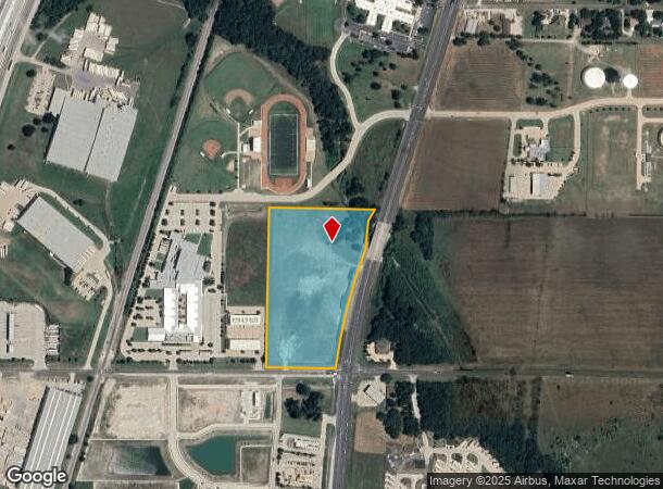  3051 N Highway 77, Waxahachie, TX Parcel Map