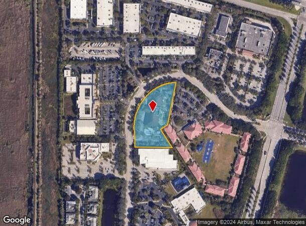  2550 Glades Cir, Weston, FL Parcel Map