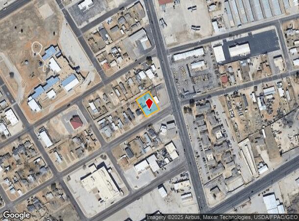  1017 E 4Th St, Odessa, TX Parcel Map