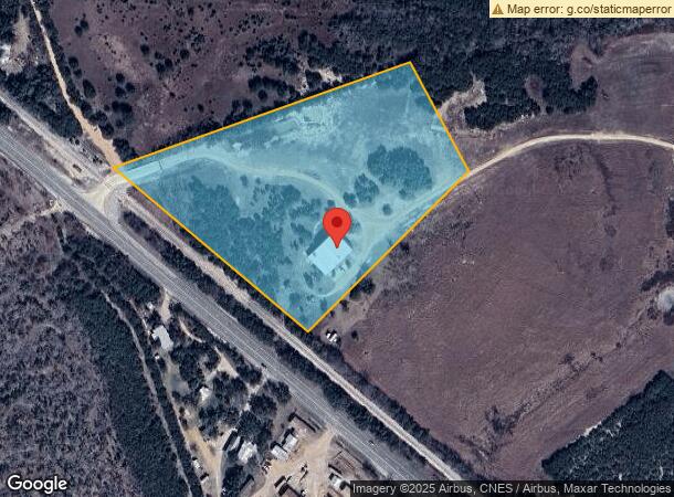 105 Flying B Ranch Rd, Bertram, TX Parcel Map