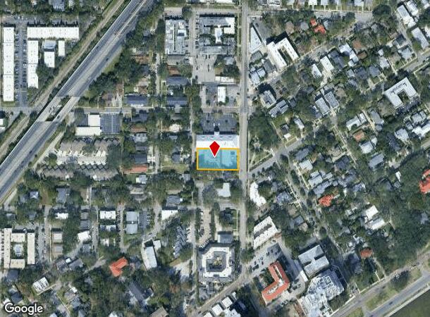  1417 S Howard Ave, Tampa, FL Parcel Map