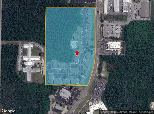  2121 Harrison Ave, Panama City, FL Parcel Map