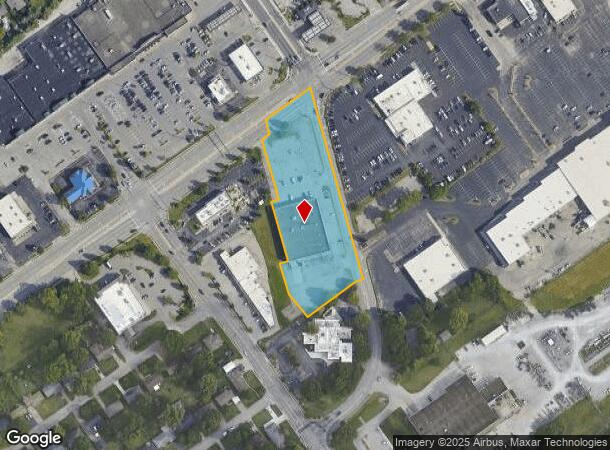  1317 Triangle Dr, Clarksville, IN Parcel Map