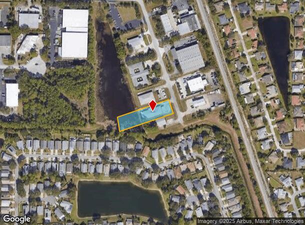5060 Industry Dr, Melbourne, FL Parcel Map