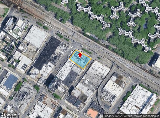  1102 Queens Plz S, Long Island City, NY Parcel Map