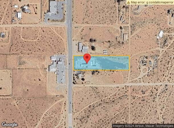  1161 Old Woman Springs Rd, Yucca Valley, CA Parcel Map