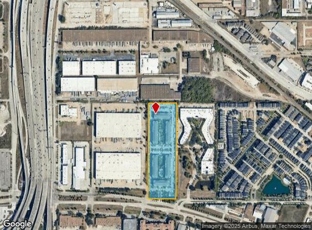 7100 Old Katy Rd, Houston, TX Parcel Map