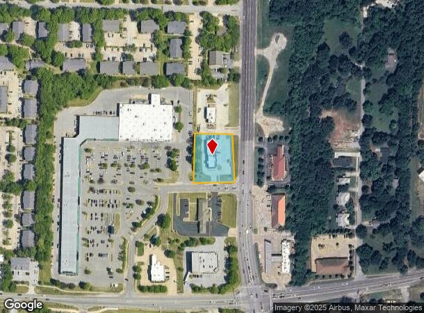 2069 N Crossover Rd, Fayetteville, AR Parcel Map