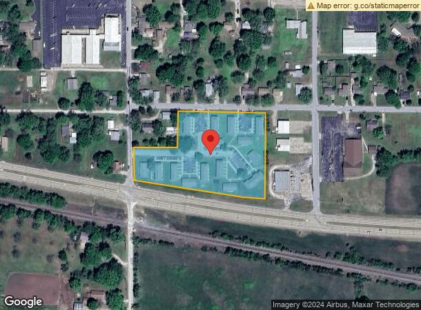  2516 W 10Th St, Coffeyville, KS Parcel Map