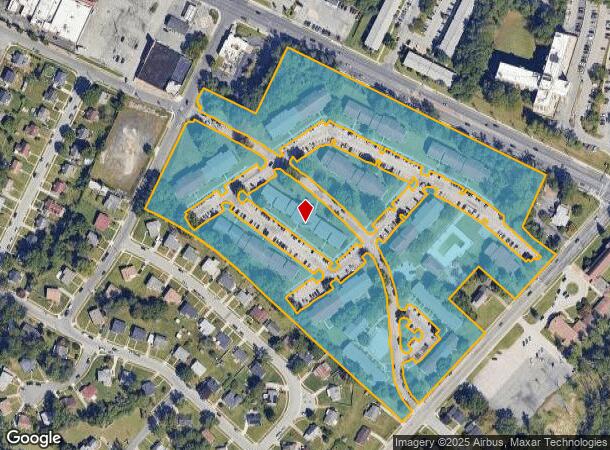 Sedgemoor Rd, Baltimore, MD Parcel Map
