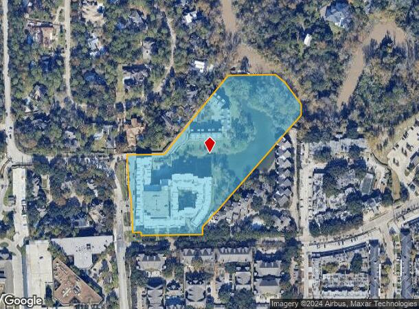  2411 Fondren Rd, Houston, TX Parcel Map