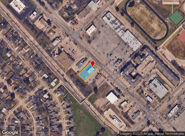 4601 Gus Thomasson Rd, Mesquite, TX Parcel Map