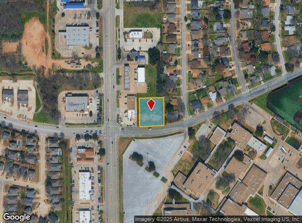 1006 Midway Dr W, Euless, TX Parcel Map