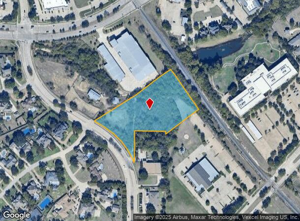 Marsh Rdg, Carrollton, TX Parcel Map