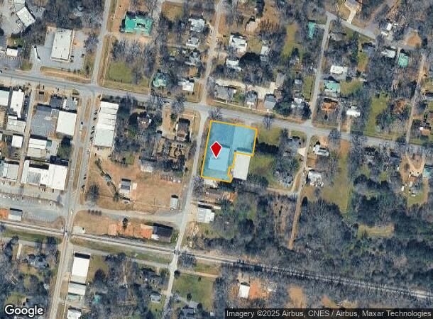 Sunset Ave, Comer, GA Parcel Map