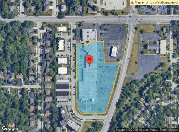  18320 Governors Hwy, Homewood, IL Parcel Map